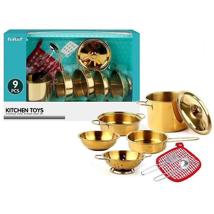 Set de oale metalice pentru copii, ADAR 36,5x11x23,5cm