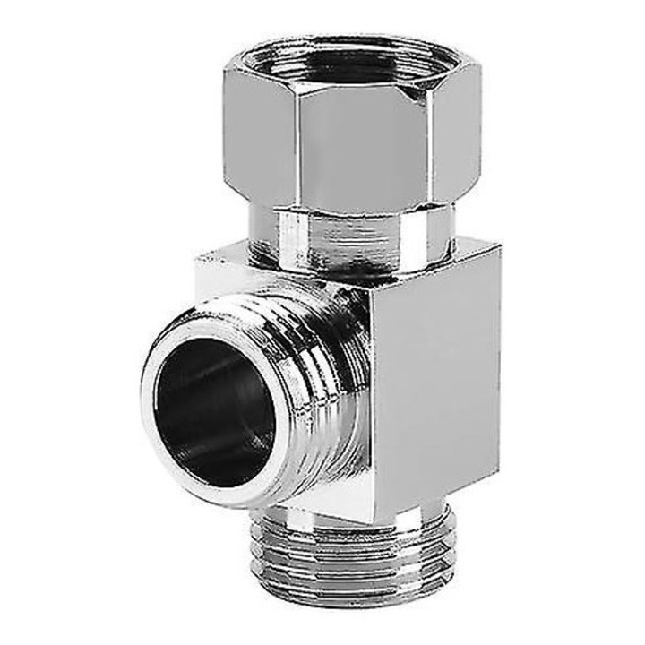 Deviator G1/2", adaptor universal din alama, 3 iesiri, usor de instalat