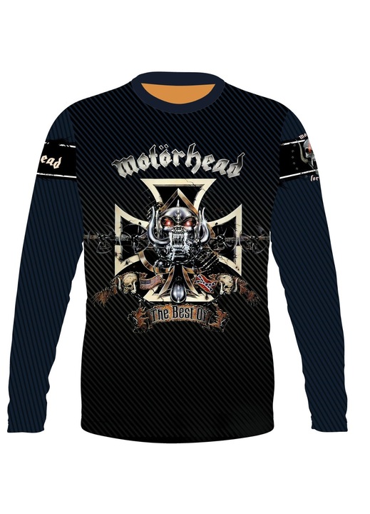 Мъжка блуза Motorhead 104.68, дълъг ръкав, многоцветен