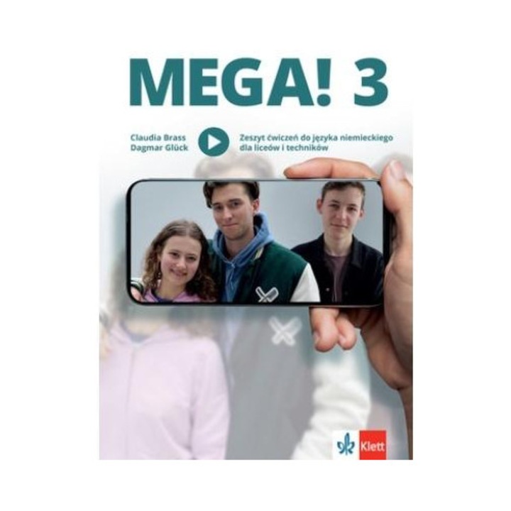 Curs de limba germana, Klett Polska, Mega! 3, pentru liceu si tehnice, 4 volume