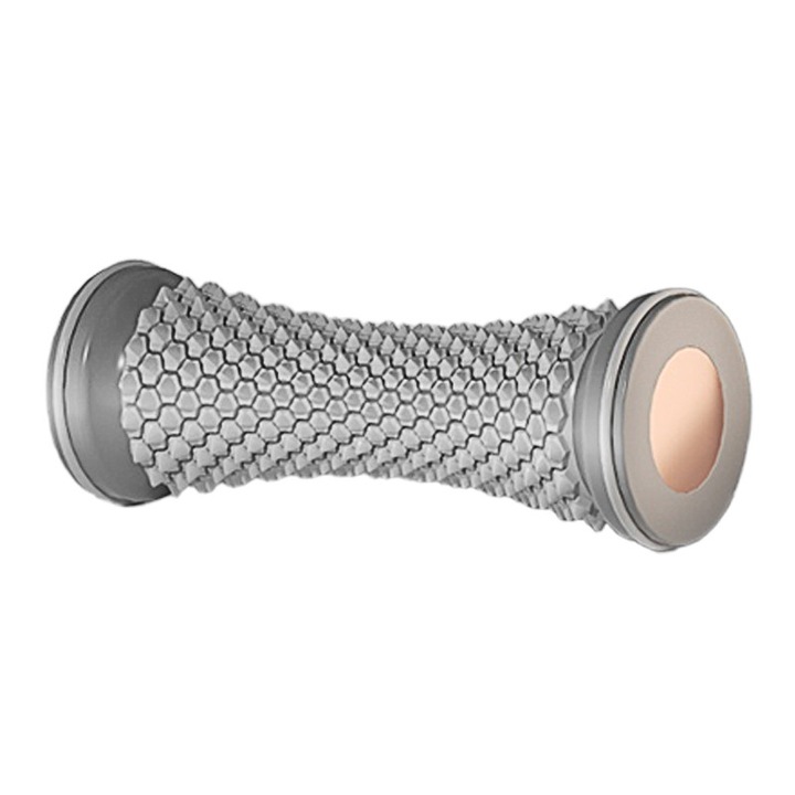 Rola de masaj pentru picioare, gri, Termoplastic/PVC