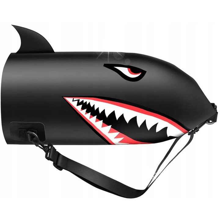 Vízálló sporttáska 20L, 90% PVC, 10% nejlon, két állítható pánt, többszínű