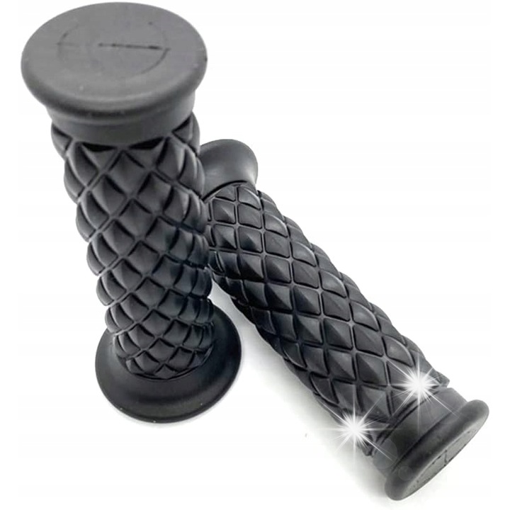 Mansoane bicicleta, Raczki, 12,3x2,3cm, negre, set