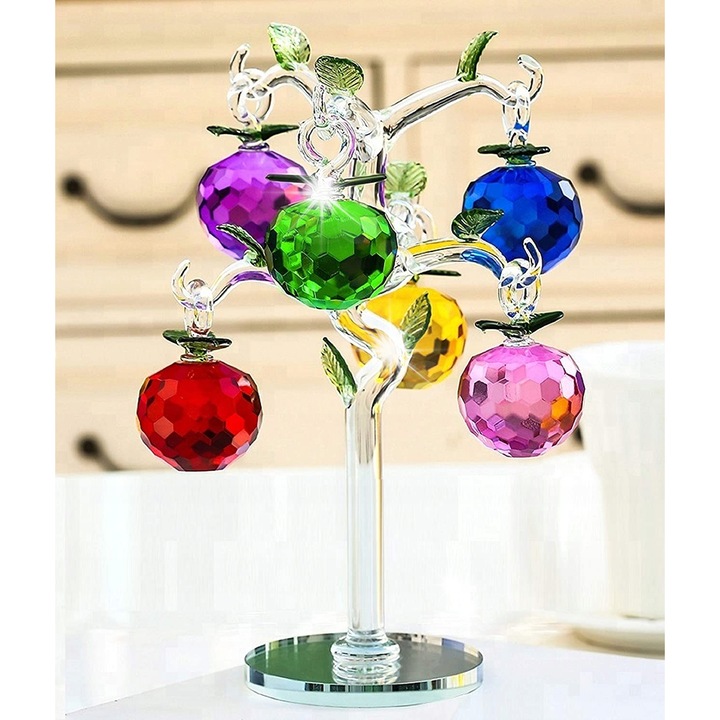 Mar decorativ din crista, multicolor, 30x45cm