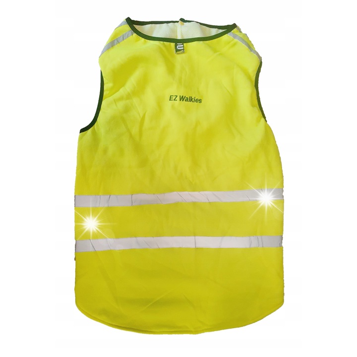 Kamizela reflectorizanta pentru caini, 6XL, impermeabila, 75x54cm, multicolor
