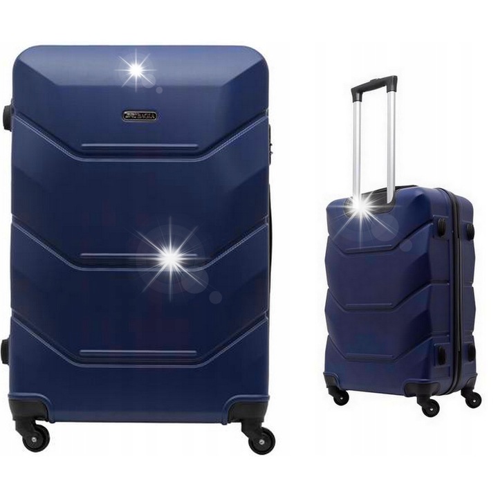 Troler Bagia, model Expo 2023, 100L, 75x51x30cm, 4 roti