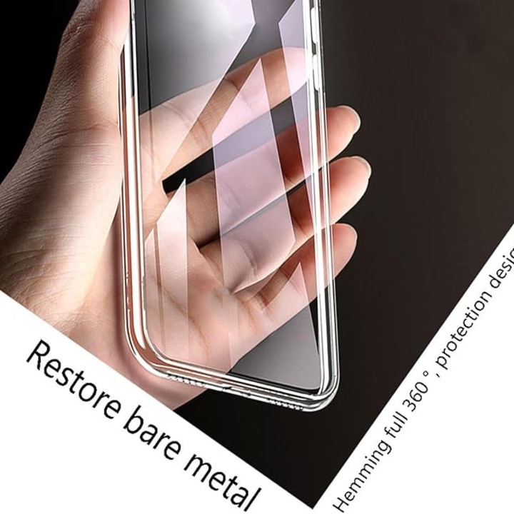 Калъф BestCase, Силикон, За Apple iPhone 17, Прозрачен