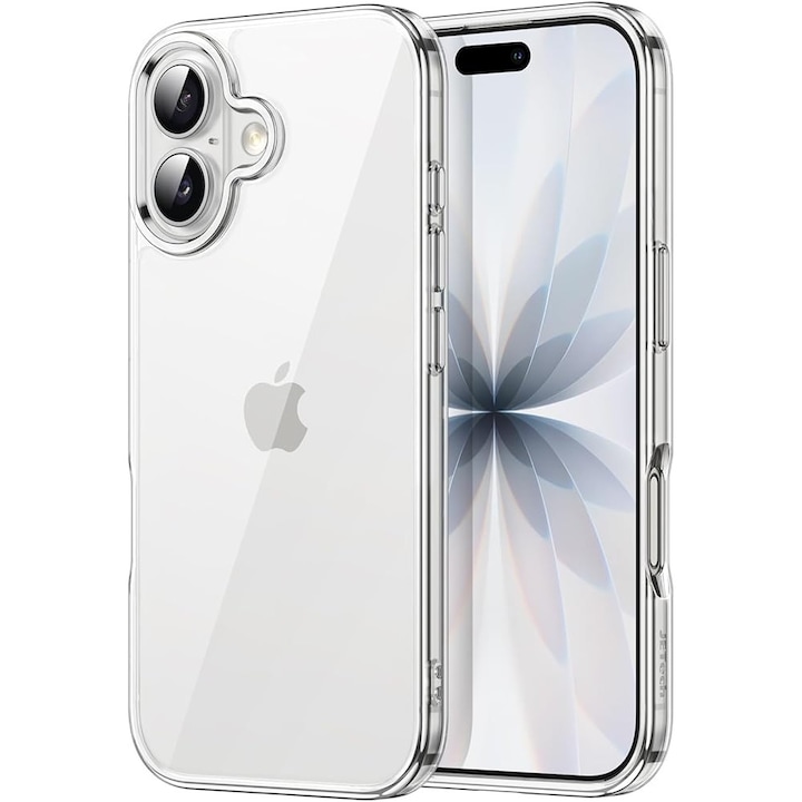 Калъф BestCase, Силикон, За Apple iPhone 17, Прозрачен