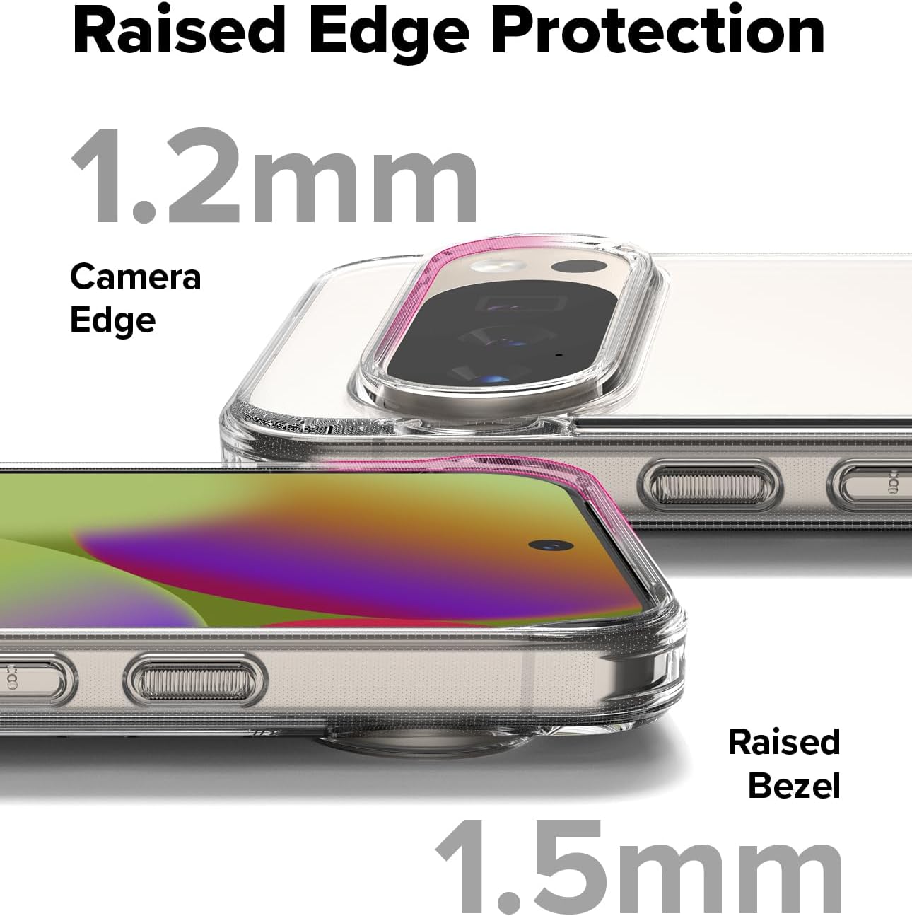BestCase® Husa Anti Shock + Folie de sticla inclusa, Compatibil cu Google Pixel 10 / 10 Pro, Airbag 4 Corners, Transparent