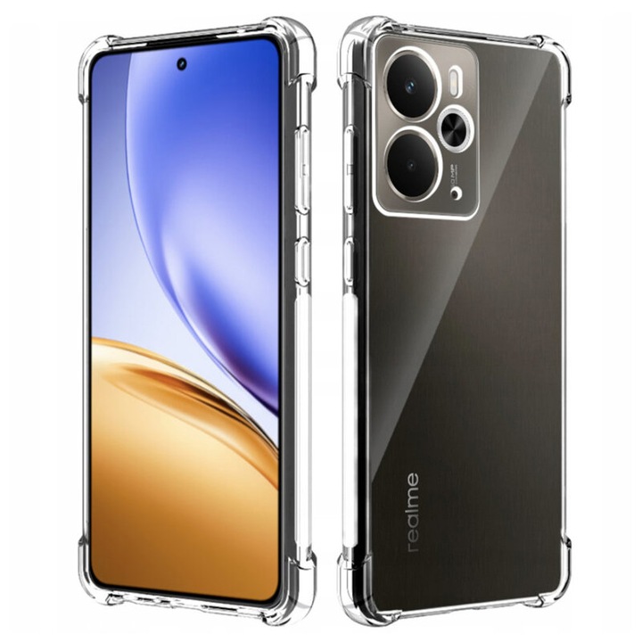 BestCase® Husa Anti Shock Pentru Realme 14 5G, Transparent