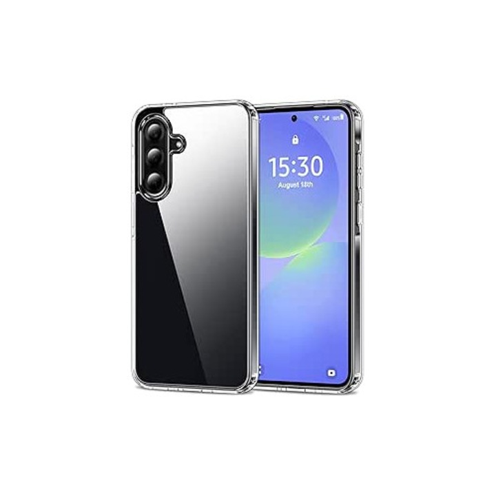 BestCase® Husa Clear Silicon pentru Samsung Galaxy A36, Transparent