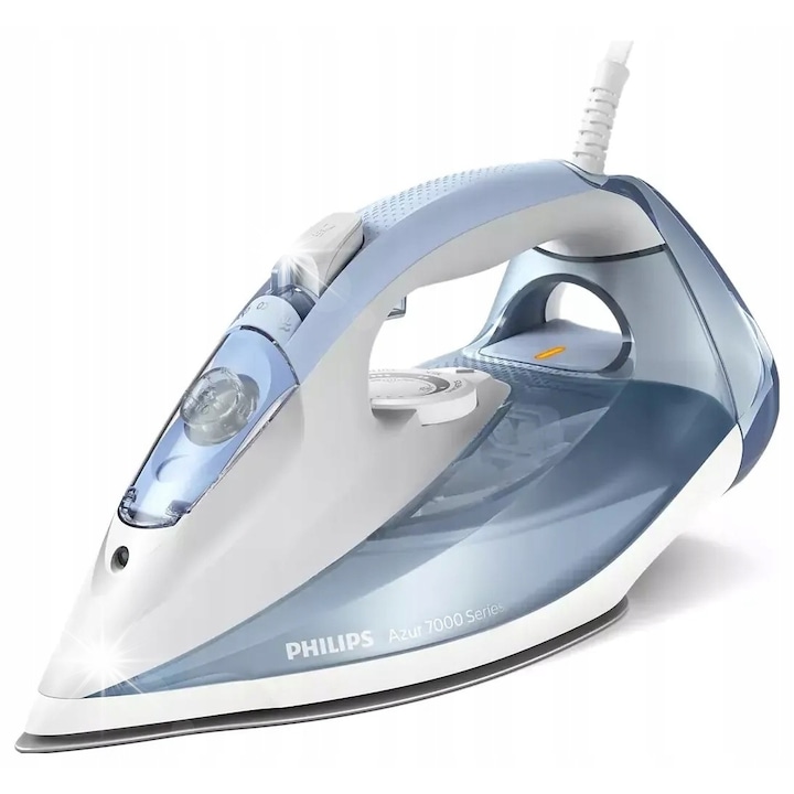 Ютия Philips, модел DST7011/20, 2600W, пара 220g, капацитет на резервоара 300ml, сиво-синьо