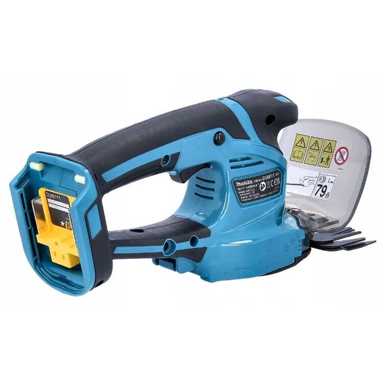 Trimmer electric 2 in 1 Makita DUM111ZX, 18V, rosu, 11cm, fara