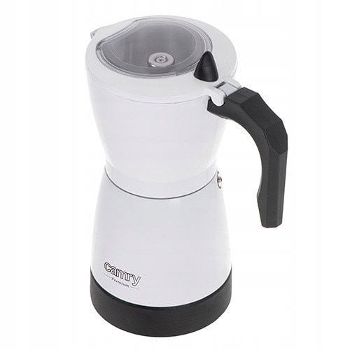 Cafetiere electrica Camry CR 4415, 300ml, 6 cesti, compacta, alba/neagra, 480W, set complet