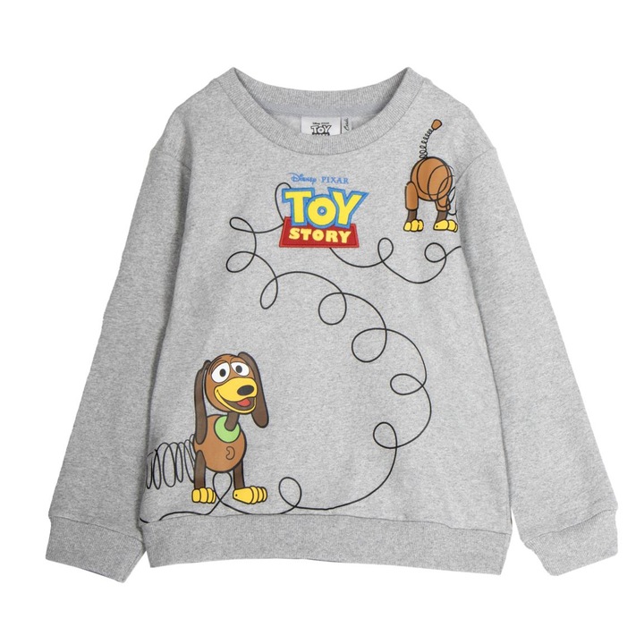 Bluza maneca lunga cu design Toy Story 33667, Gri