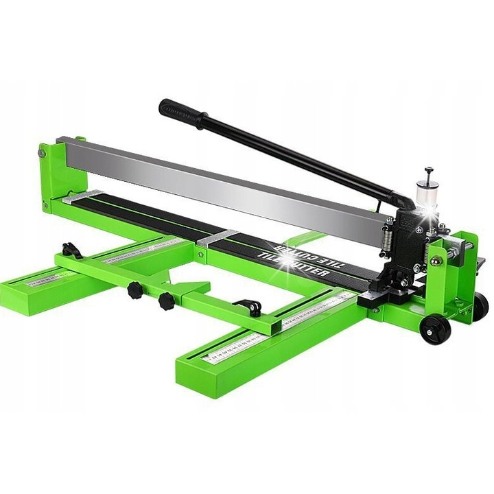 Pracinara de gresie Zaxer 120cm, 2 lame taietoare, constructie solida, fara vibratii