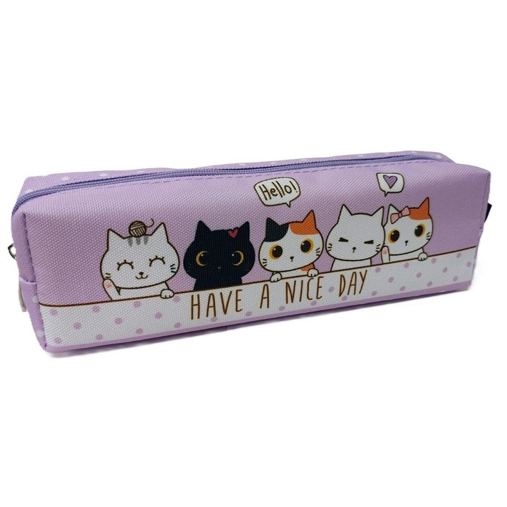 Piornik FRESH kis tubus, macskamintás, lila