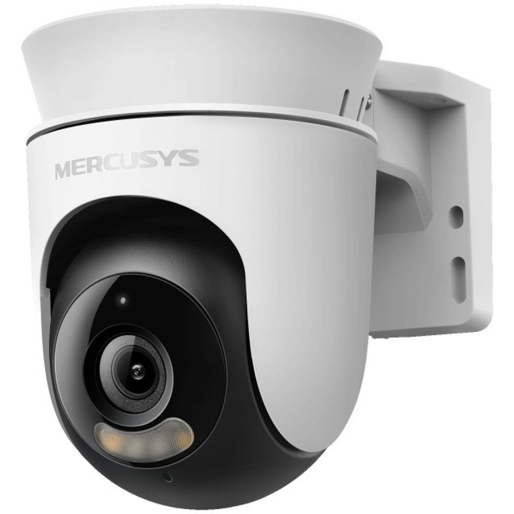 Mercusys MC500 vezeték nélküli térfigyelő kamera 360 fokos forgatható/dönthető funkcióval, Full HD 1080P, Color Night Vision, Személyérzékeléssel és -követés, Kétirányú hang, ONVIF, IP65