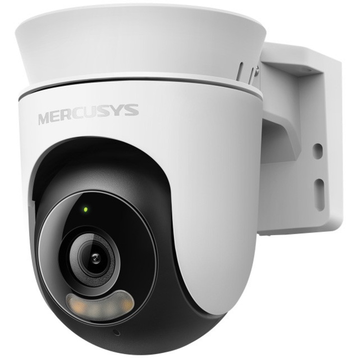 Mercusys MC510 vezeték nélküli térfigyelő kamera, 360° forgatás/döntés, 2K QHD 3MP, Color Night Vision, Személyérzékelés és -követés, Kétirányú hang, ONVIF, IP65