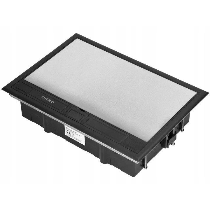 Подов контакт Orno, 8 модула 45x45 мм, сив, 328x230 мм