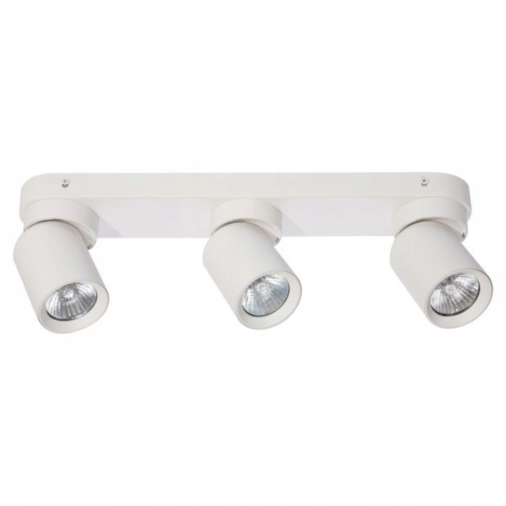 Плафониера, ORNO, MALTA, 3xGU10, бял, 65x125x390mm