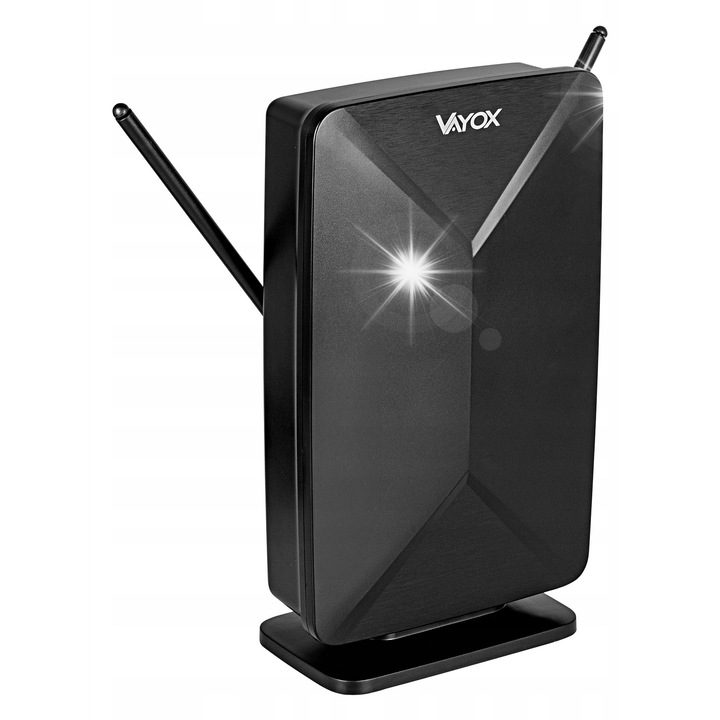 Активна антена DVB-T/T2 Vayox, 30dB, пълен комплект, за вътрешно/външно ползване