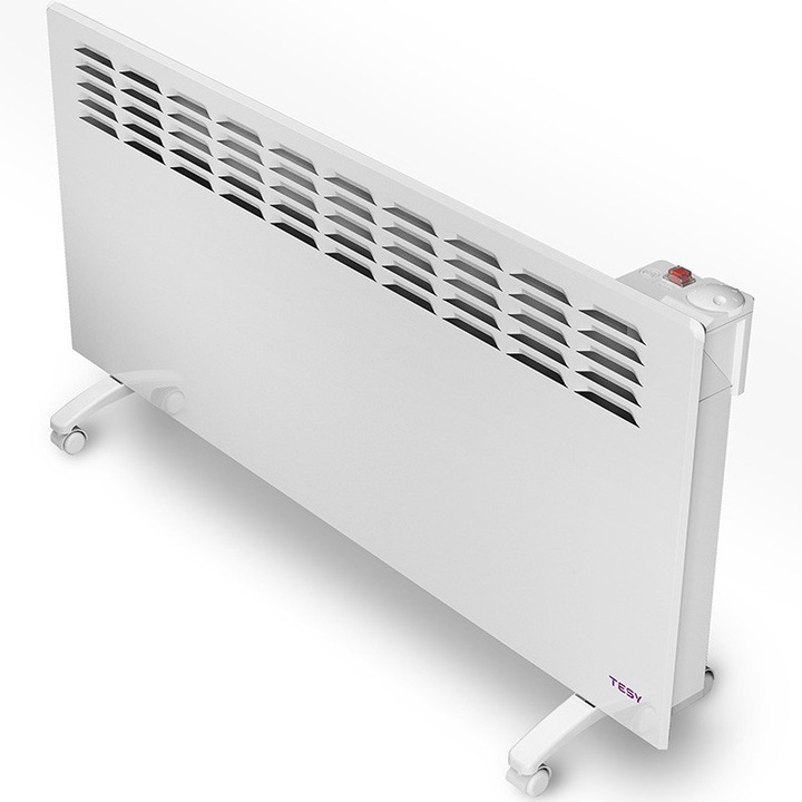 Convector de podea TESY CN 055 250 MIS F, seria ConvEco, control mecanic, 2500W