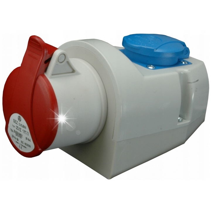 Priza fixa 16A 4P IP44 Sez, 230V