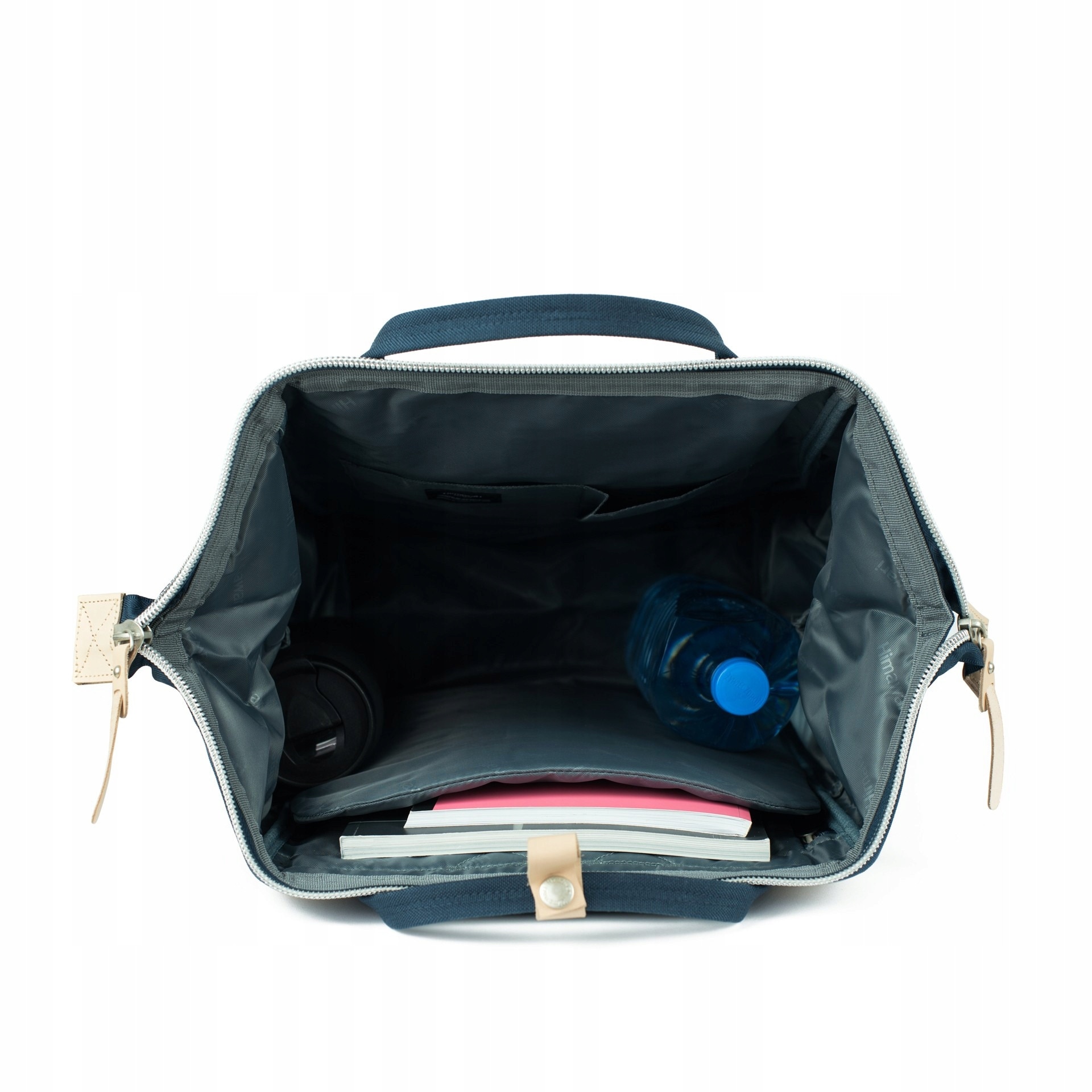 Rucsac Himawari 9001, roz, 40x27x17cm, cu USB, pentru laptop 13,3"