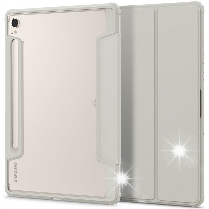 Etui Spigen Ultra Hybrid Pro pentru Samsung Galaxy Tab, transparent, 1x compartiment pentru rand, 10x15cm