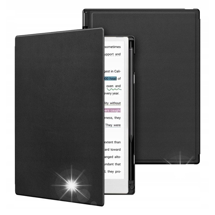 Husa pentru E-Ink reMarkable Paper Pro 2024, 11.8 inch, negru, protectie impotriva zgarieturilor