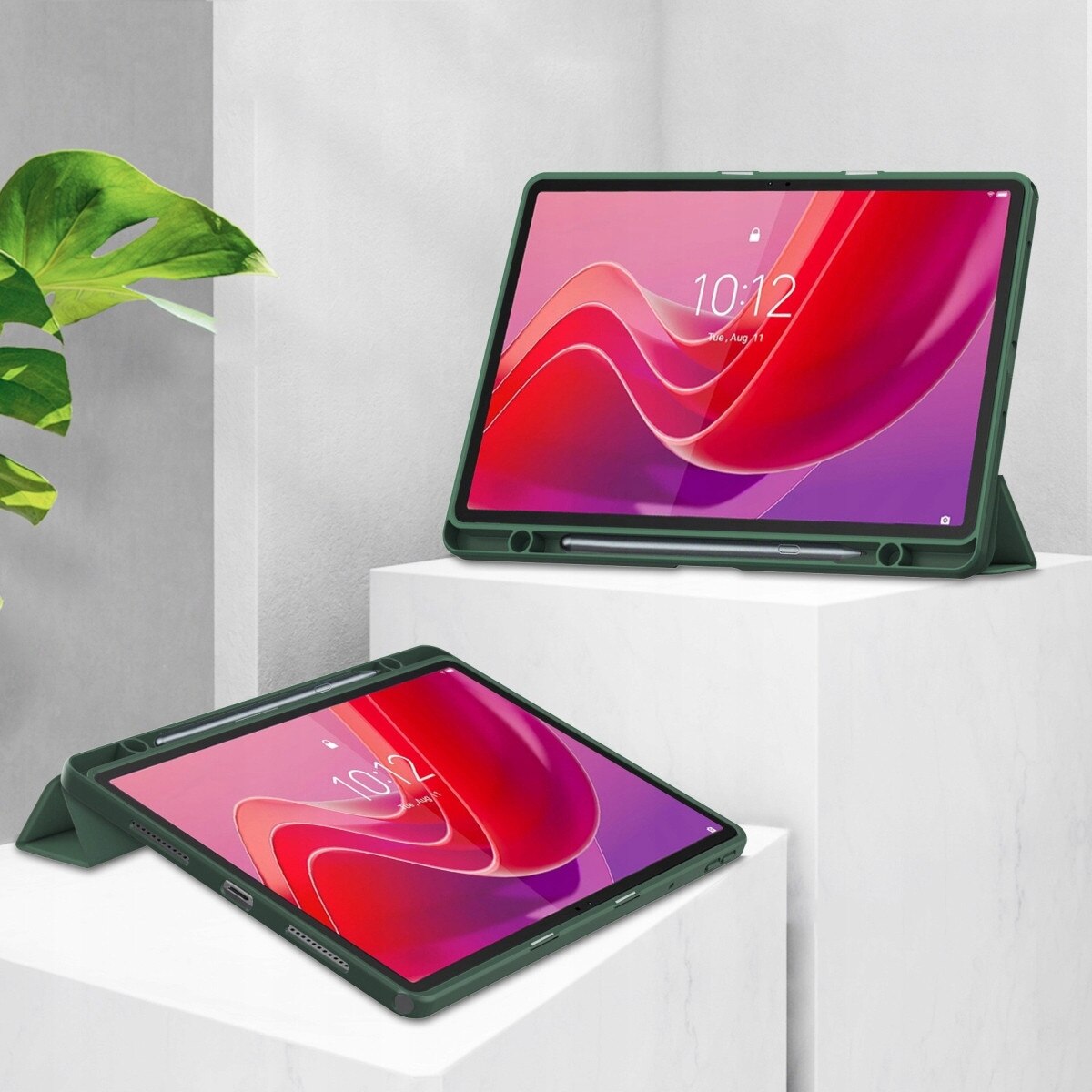 Husa pentru tableta, Lenovo Tab M11, protectie TPU, suport pentru stylus, 11"