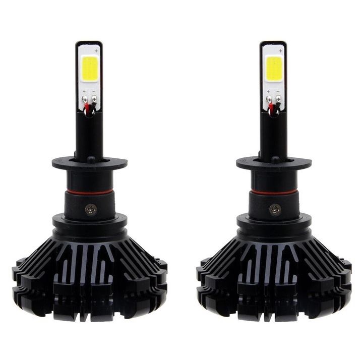 Becuri LED H1 NSSC seria CX 6000K 60W set