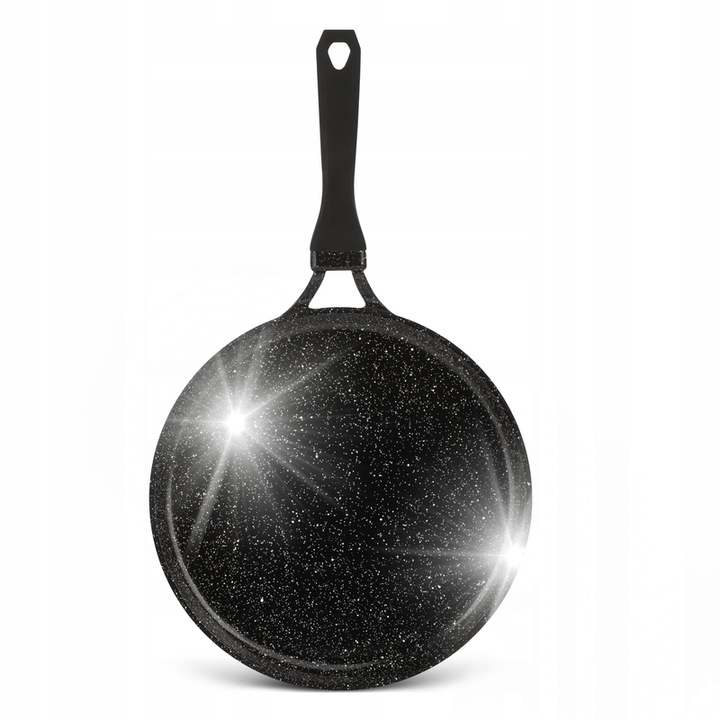 Tigaie marmura 24cm, non-stick, ergonomica, pentru toate tipurile de plite