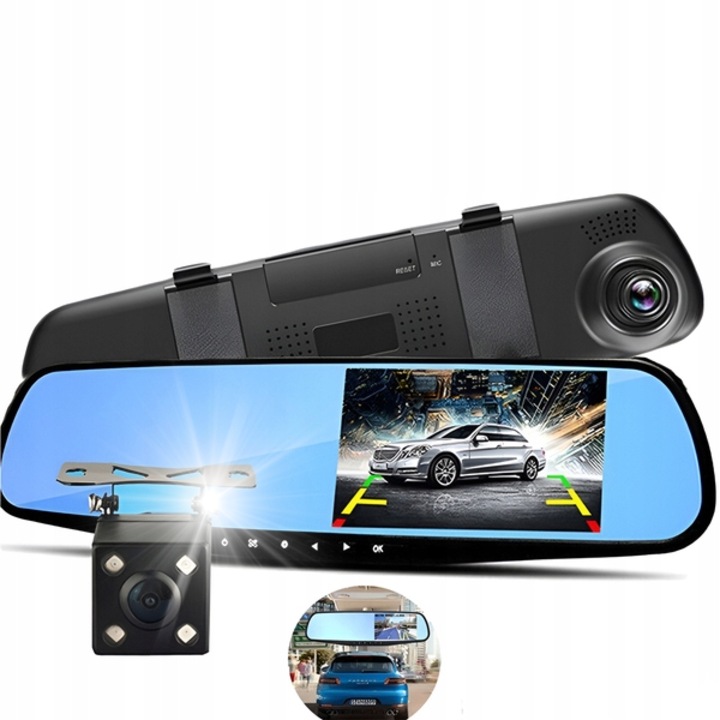 Camera auto DVR, VD1111, Full HD 1920x1080, senzor de miscare, alimentare prin bricheta auto