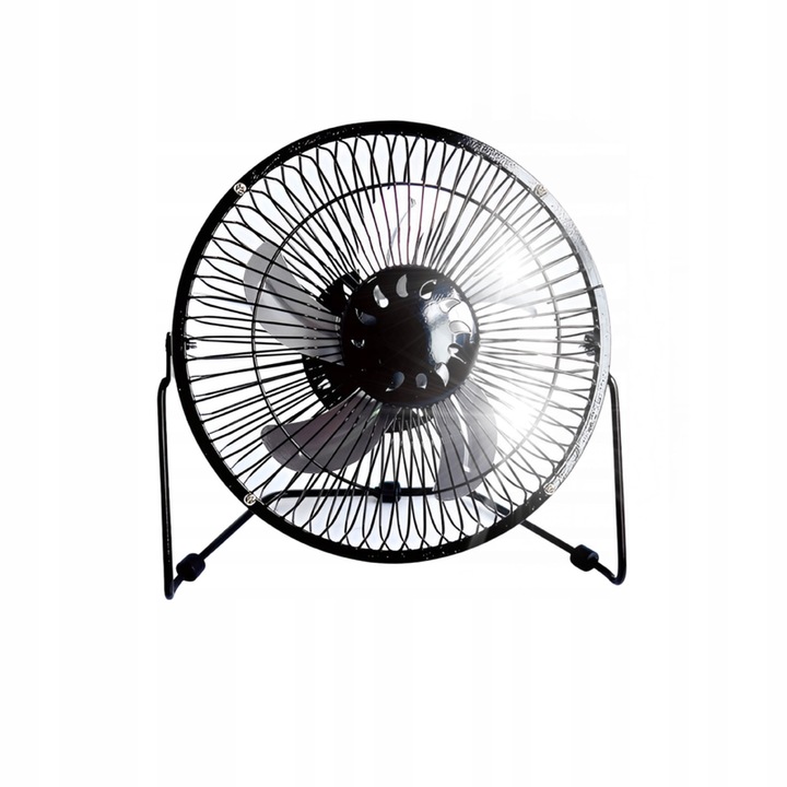 Mini ventilator USB, negru, ultracompact, ultra-silentios