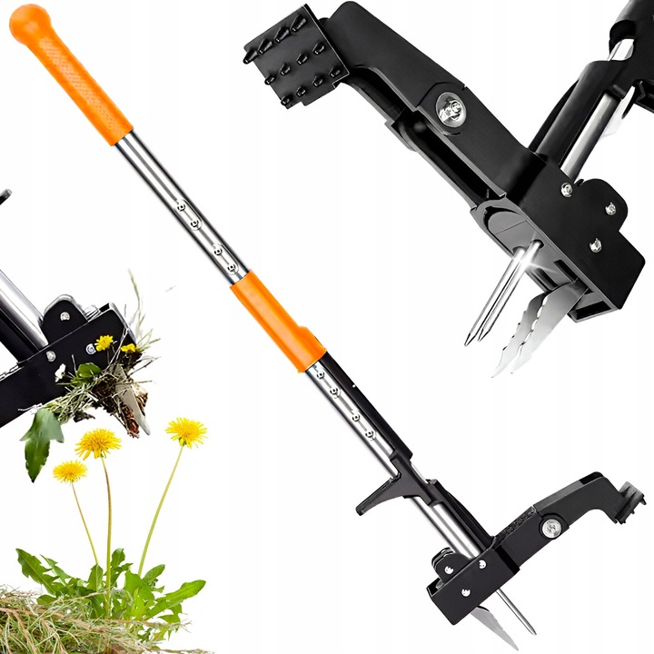 Heckermann gyomláló, ergonomikus, rozsdamentes acél