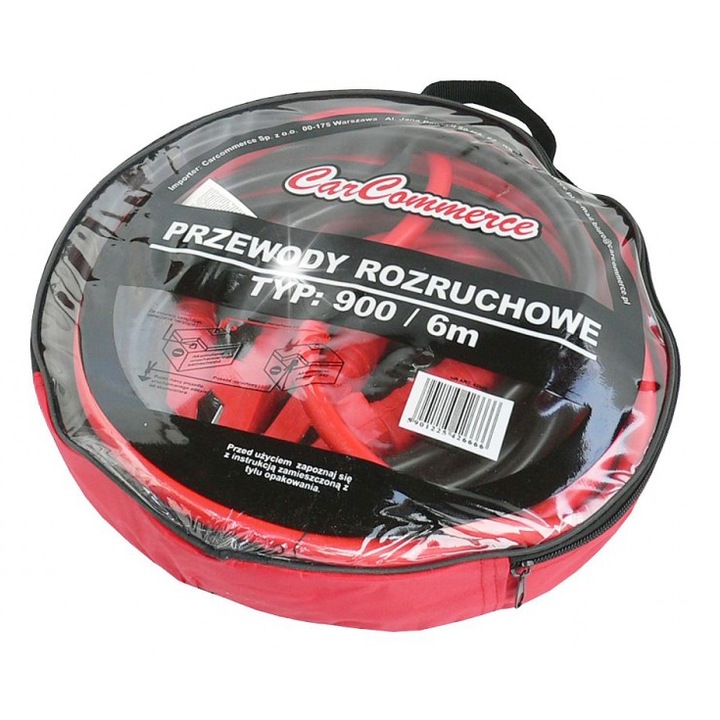 Cabluri de pornire auto 900A, 6m, set