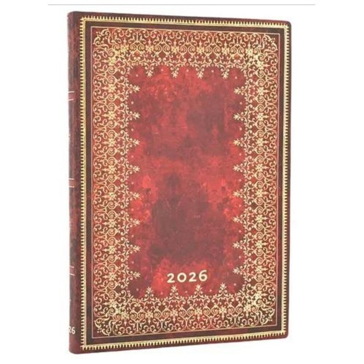 Agenda Paperblanks, Kalendarz midi 2026, 176 pagini, ecologic, 12,5x17,5cm