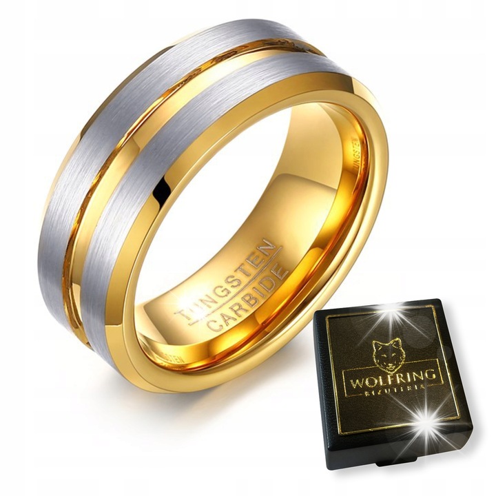 Verigheta, WOLFRING, marime 25EU, auriu/argintiu