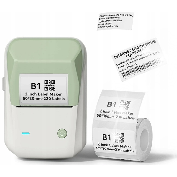 Imprimanta termica KODAK Label ERA, Bluetooth, etichete colorate, 50mm, galben, set complet