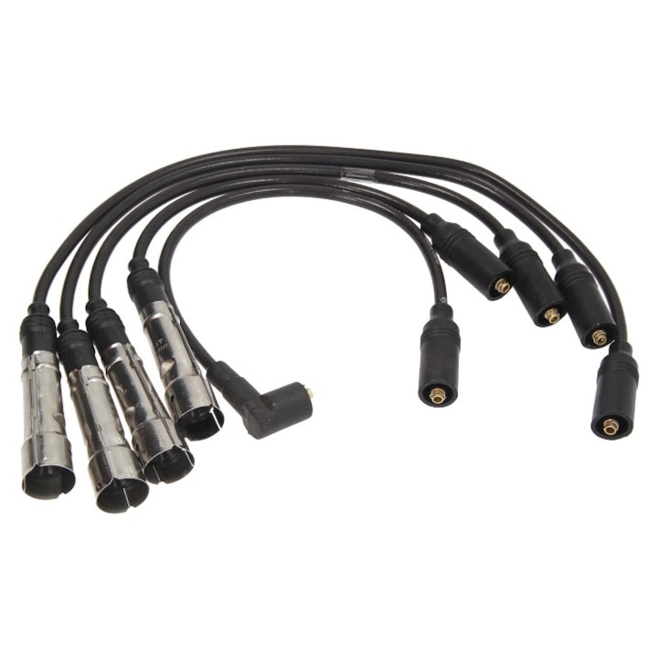 Set fise bujii aprindere WARTBURG 353 1.3 4VO7, 2/7, 5GRF KW 43 CP 58 CMC 1272 din 1988-1991, auto, Bosch, 4 Stickere auto cu WARTBURG