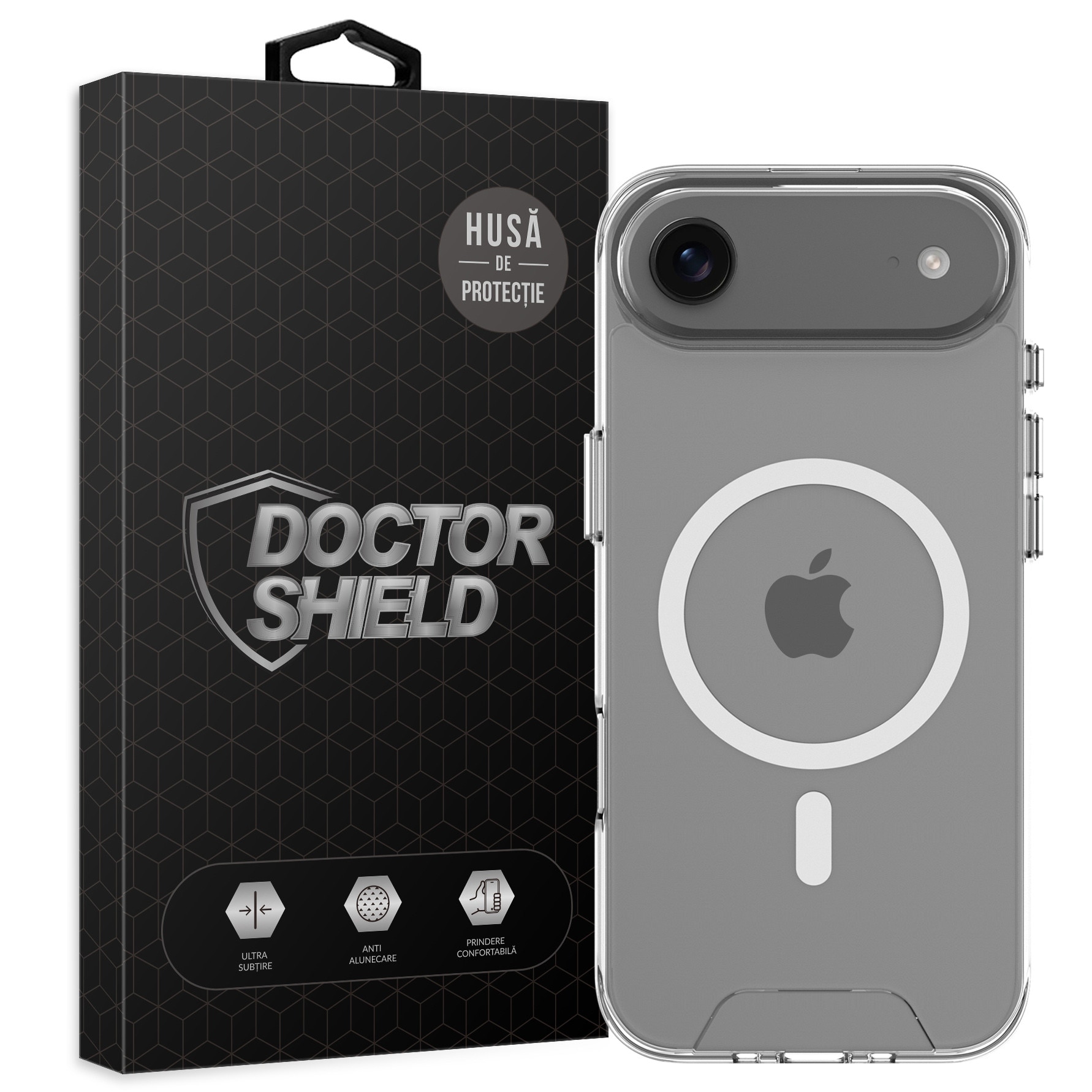 Husa de Protectie, Compatibila Apple iPhone Air, Doctor Shield Fantom, MagSafe