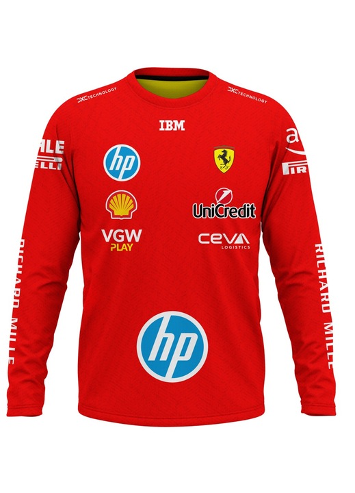 Bluza barbati Lewis Hamilton F1 108.66, maneca lunga, multicolor M INTL