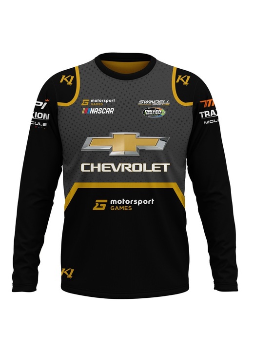 Bluza barbati Chevrolet 108.76, maneca lunga, multicolor