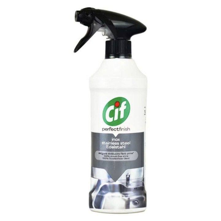 Спрей за повърхности Cif Perfect Finish Inox, 435 мл