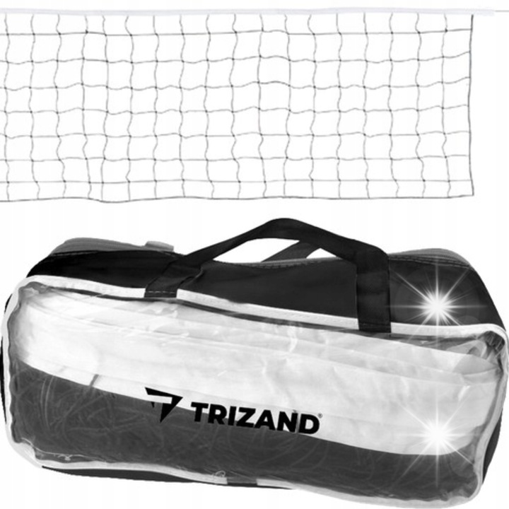 Trizand röplabda szett, fekete, 950x100cm, hordtáskával