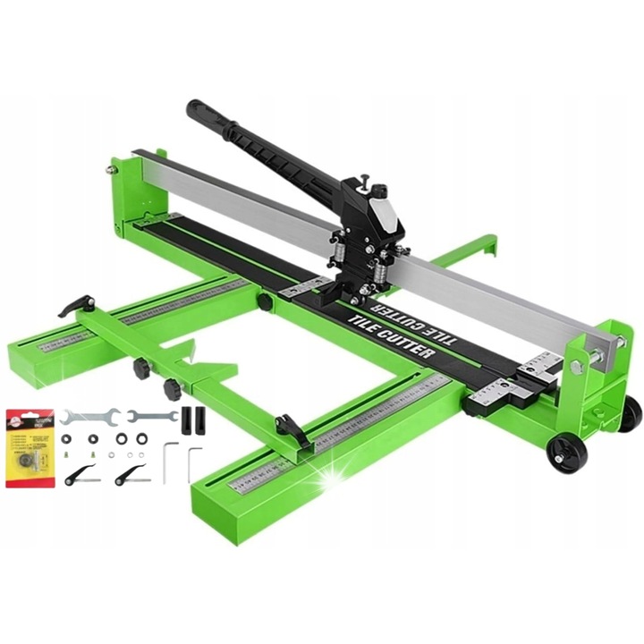 Taietor manual de placi Zaxer 800mm, taiere precisa, design ergonomic, 6-15mm grosime