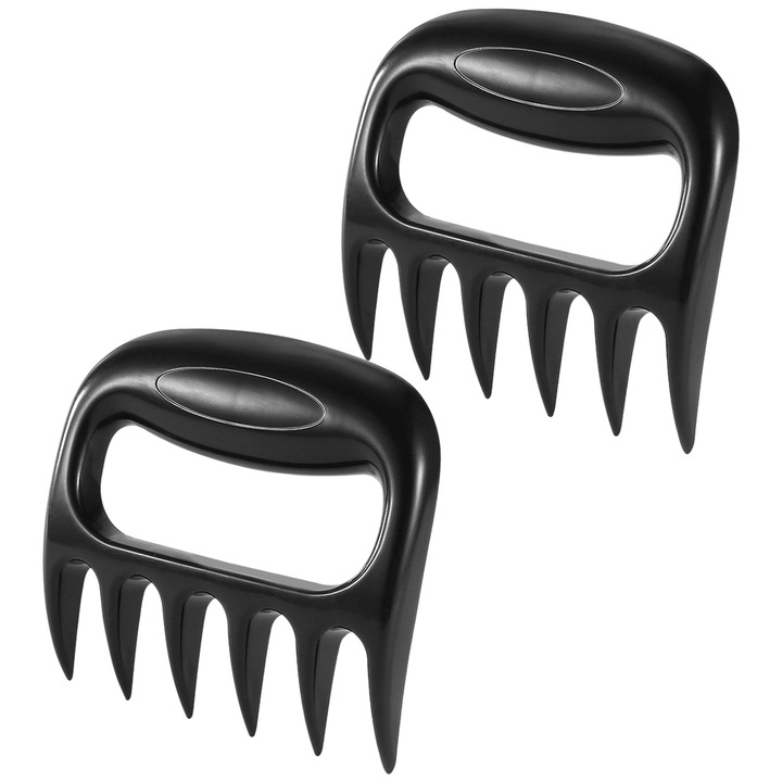 Прибори RON, нокти за раздробяване на месо, материал PP, черен
