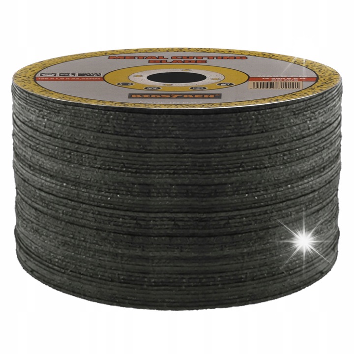 Set 50 discuri de taiere metal 125mm BIGSTREN, viteza maxima 12200 RPM, grosime 1mm